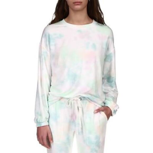 Sanctuary Perfect Fleece Sweatshirt In Blue M - Picture 1 of 3